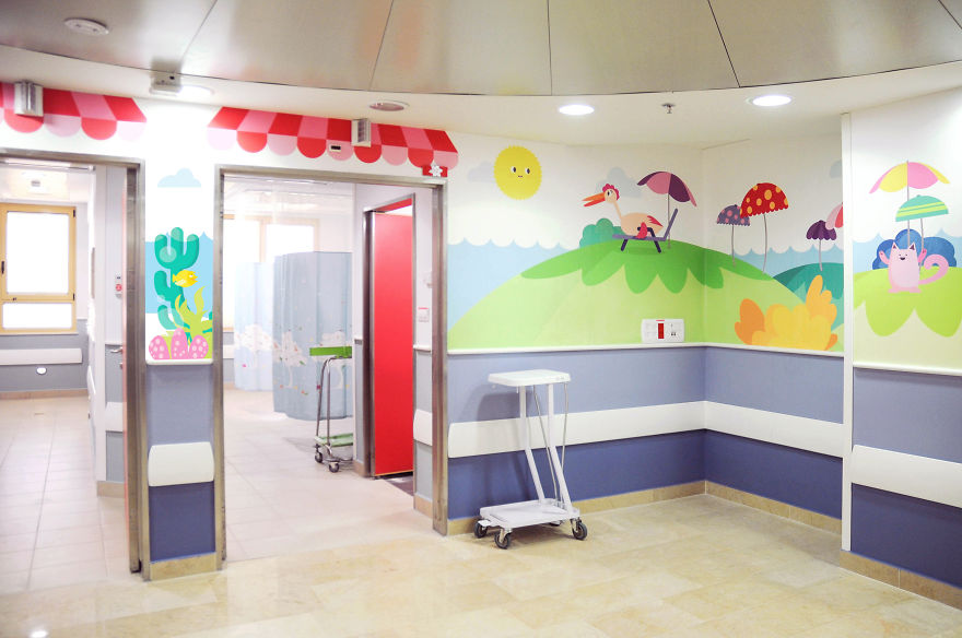 Wallpaper Ruang Periksa Anak - Ruang Anak Rumah Sakit , HD Wallpaper & Backgrounds