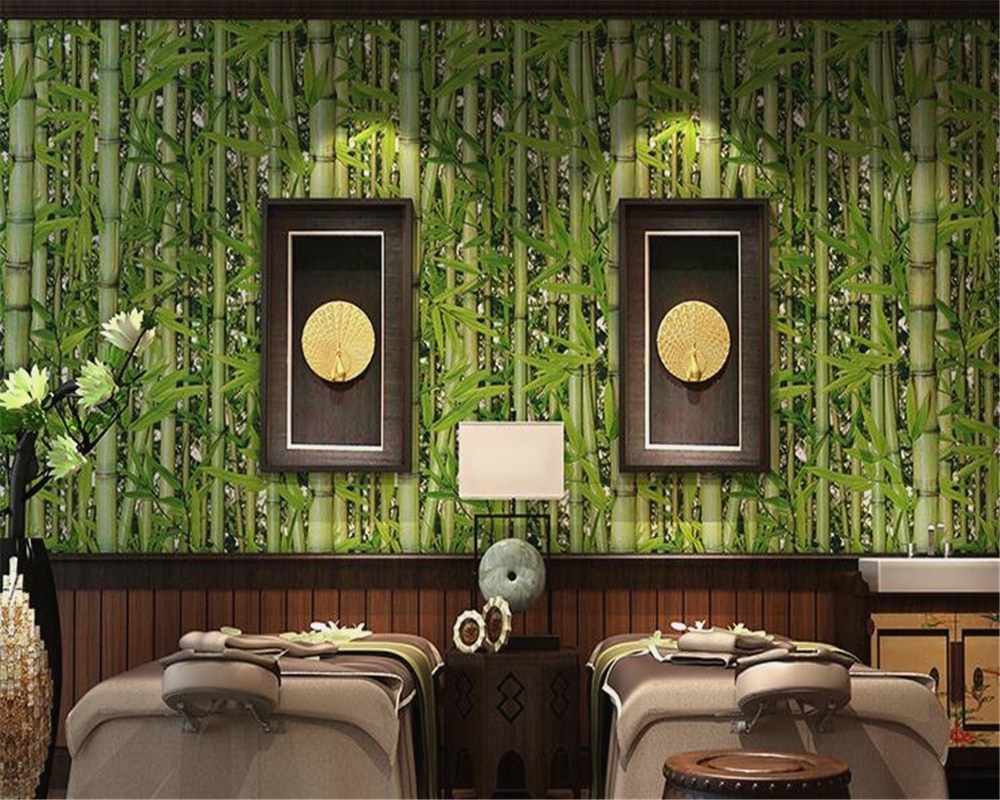 Beibehang Modern Home Decor 3d Wallpaper Bamboo Forest - Wallpaper , HD Wallpaper & Backgrounds