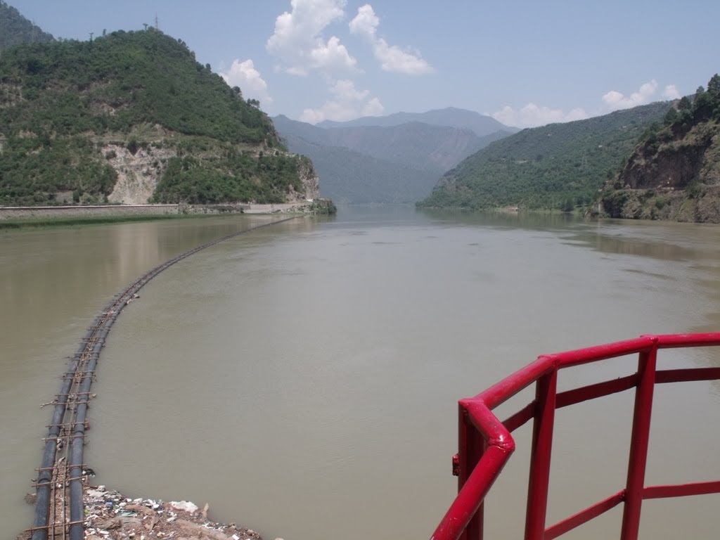Awesome Chenab River - Salal Dam In Jammu , HD Wallpaper & Backgrounds