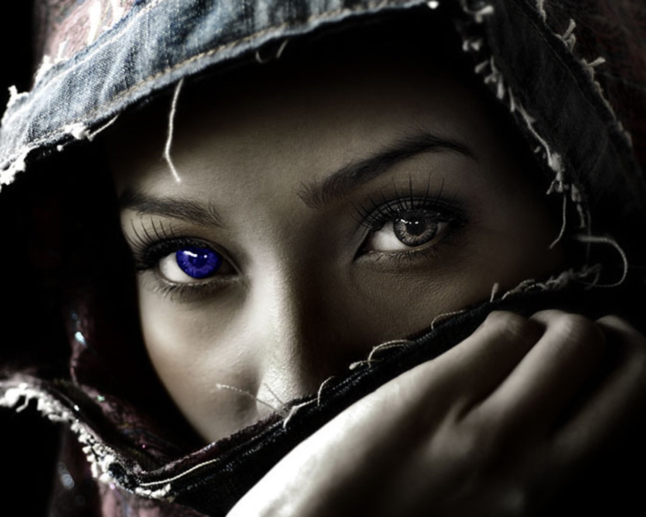 Abstract Wallpapers 13 - Beautiful Eyes Woman Girl , HD Wallpaper & Backgrounds