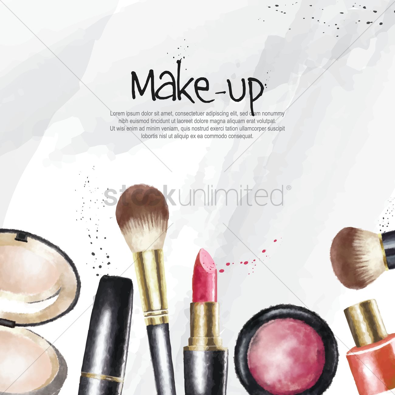 Makeup-wallpaper 899485 - Makeup Brushes , HD Wallpaper & Backgrounds