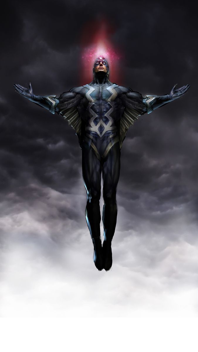 Marvel Black Bolt Art , HD Wallpaper & Backgrounds