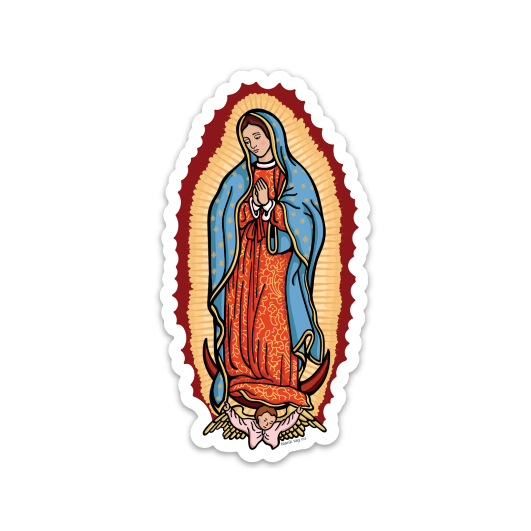 Virgen De Guadalupe Sticker , HD Wallpaper & Backgrounds
