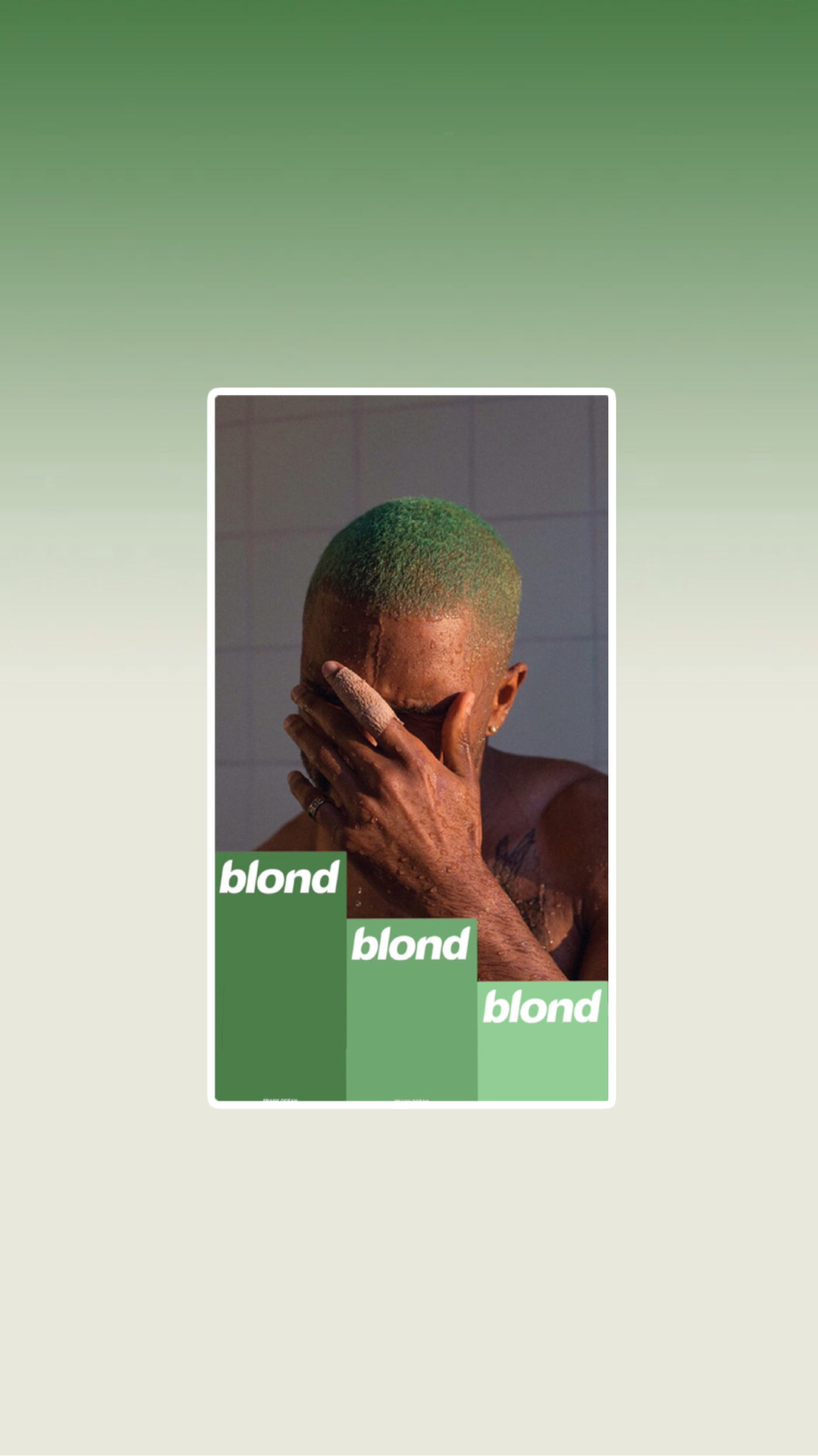 Blonde Iphone Wallpaper - Frank Ocean Blonde Iphone , HD Wallpaper & Backgrounds