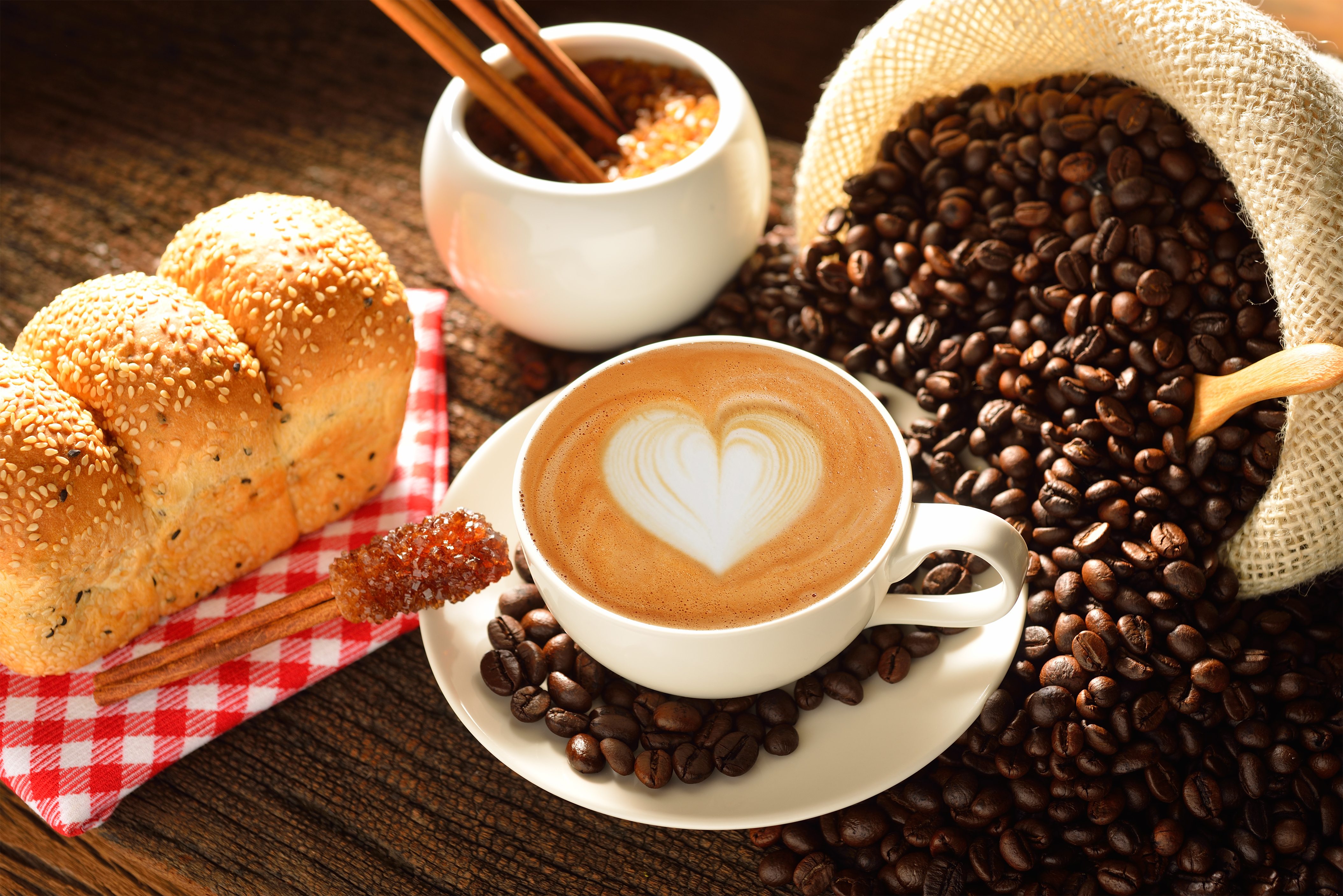 Photo Wallpaper Love, Heart, Coffee, Milk, Cup, Love, - Hd Coffee , HD Wallpaper & Backgrounds