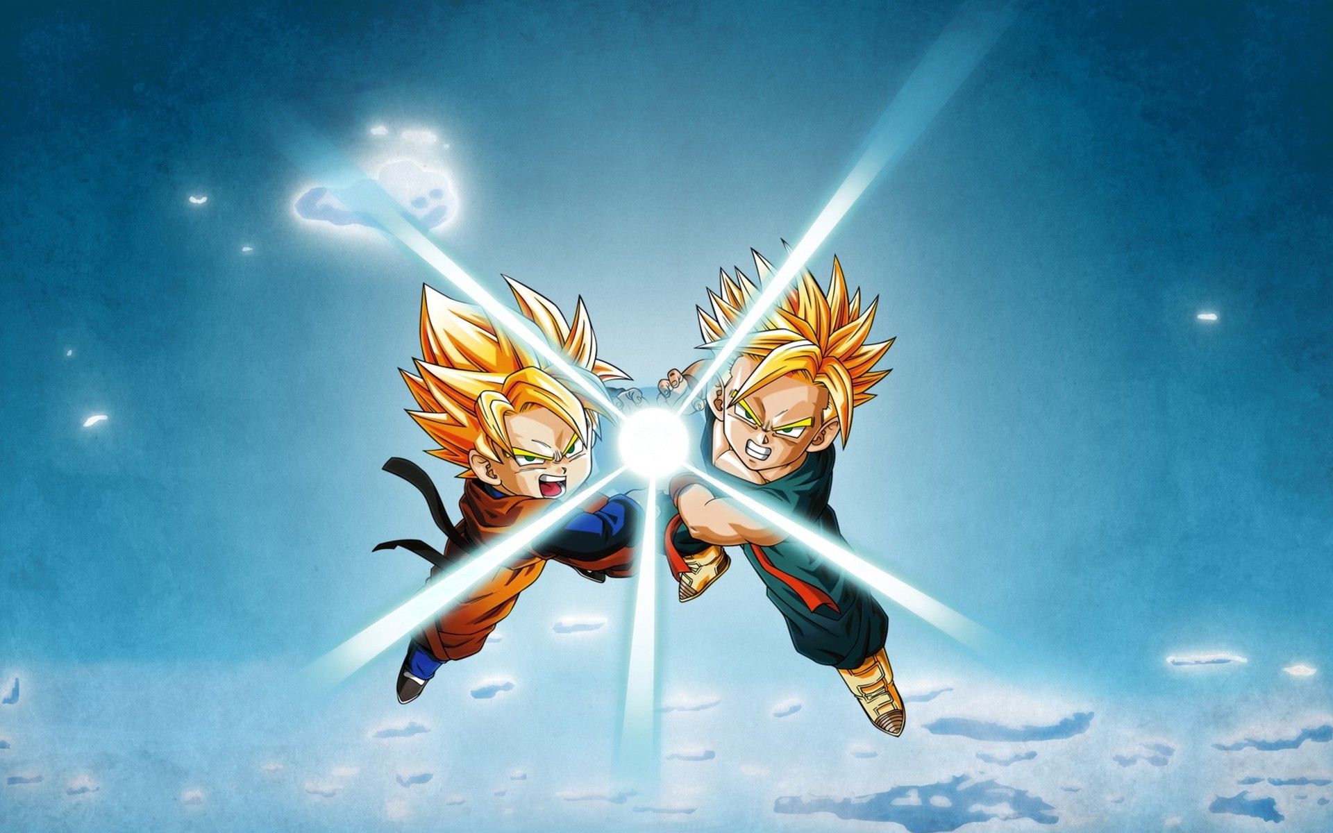 Dragon Ball Dragon Ball Z Son Goten Trunks Character - Goten Trunks , HD Wallpaper & Backgrounds