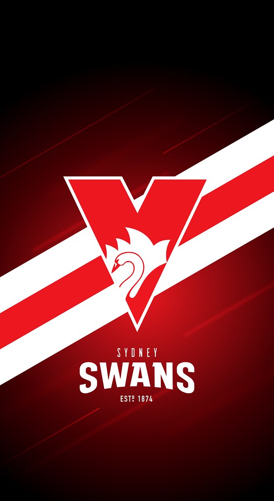 Sydney Swans Iphone X Lock Screen Wallpaper - Sydney Swans Wallpaper Hd , HD Wallpaper & Backgrounds