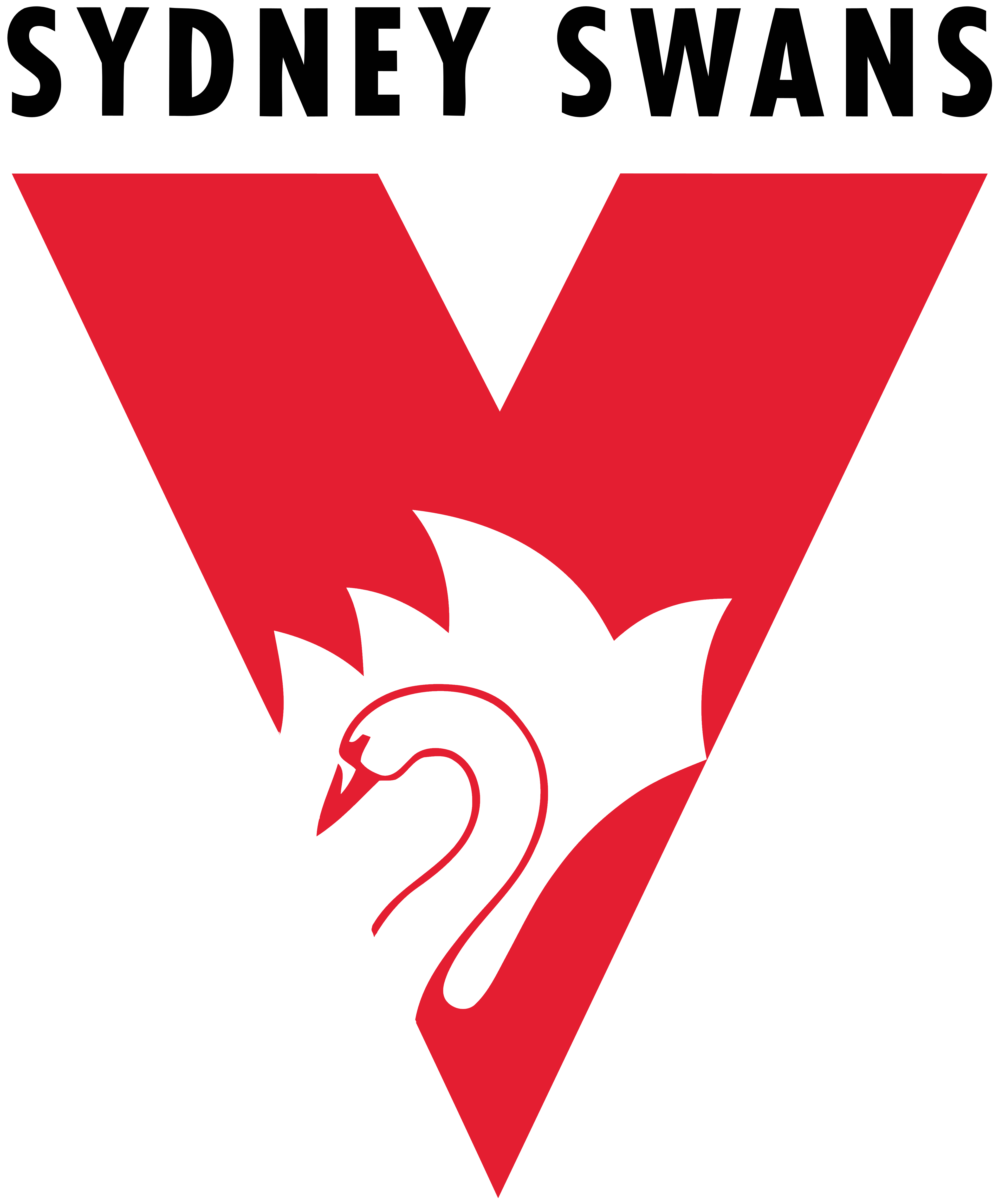 Sydney Swans Fc - Sydney Swans Logo 2017 , HD Wallpaper & Backgrounds