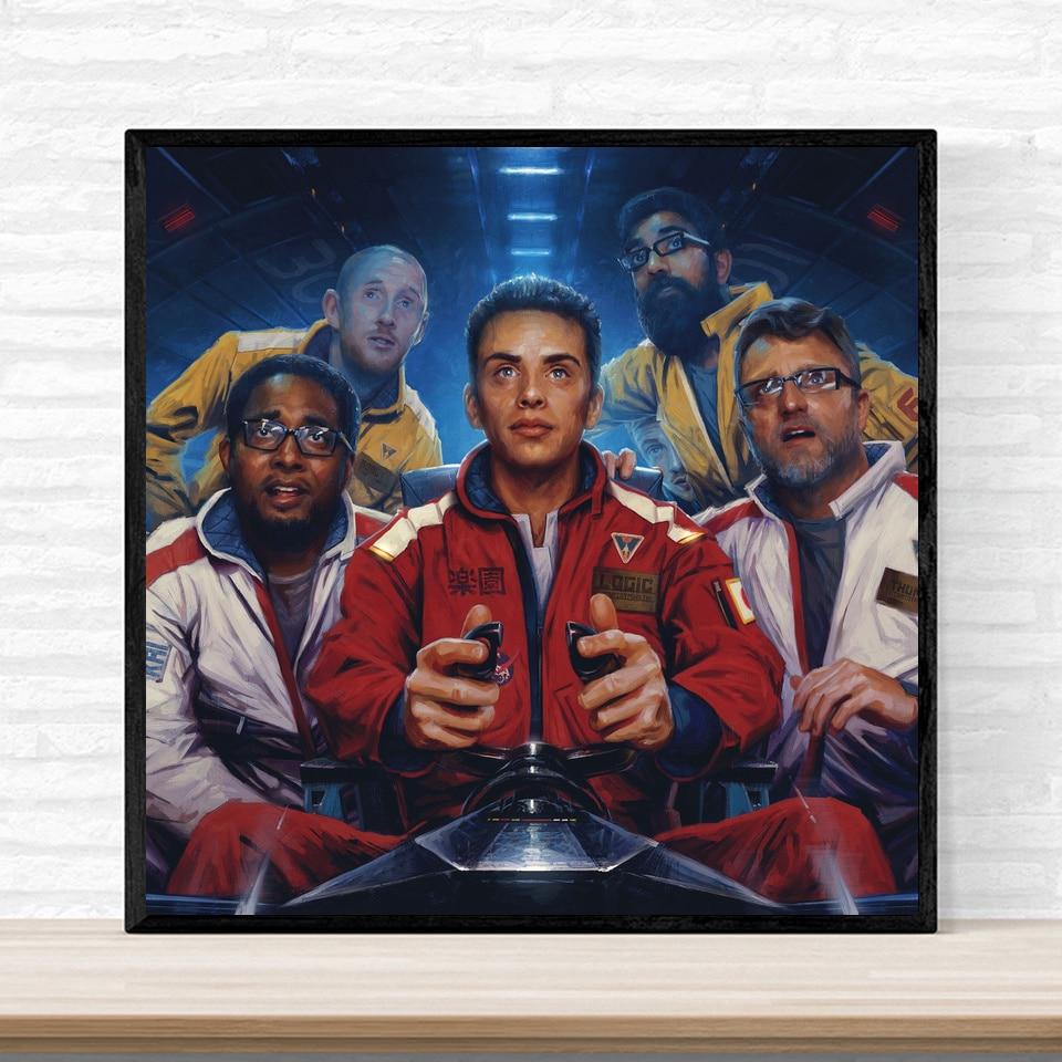 Logic The Incredible True Story Music Album Cover Poster - Am The Greatest Logic , HD Wallpaper & Backgrounds