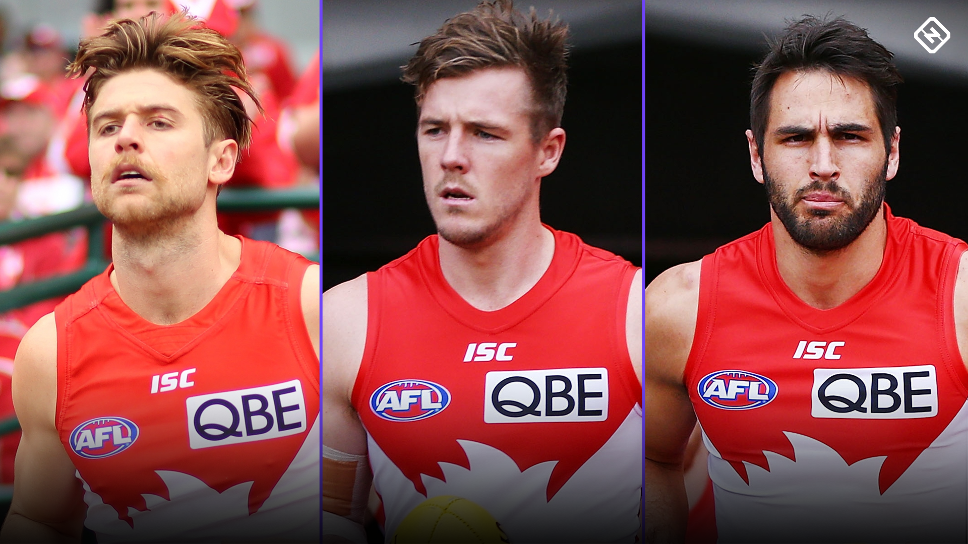Sydney Swans Name Luke Parker, Dane Rampe And Josh - Player , HD Wallpaper & Backgrounds
