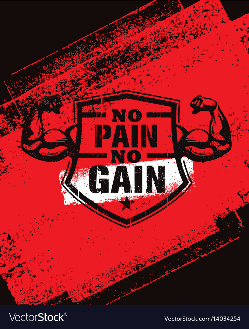 Motivation Quotes Gym Workout With No Pain Gain Quote - No Pain No Gain Gym , HD Wallpaper & Backgrounds