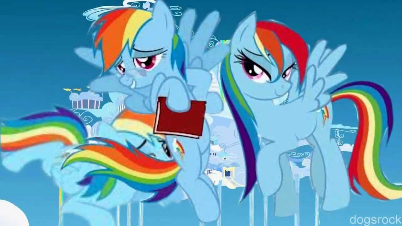 Rainbow Dash Human R34 Wallpaper - My Little Pony R34 Rainbow Dash , HD Wallpaper & Backgrounds