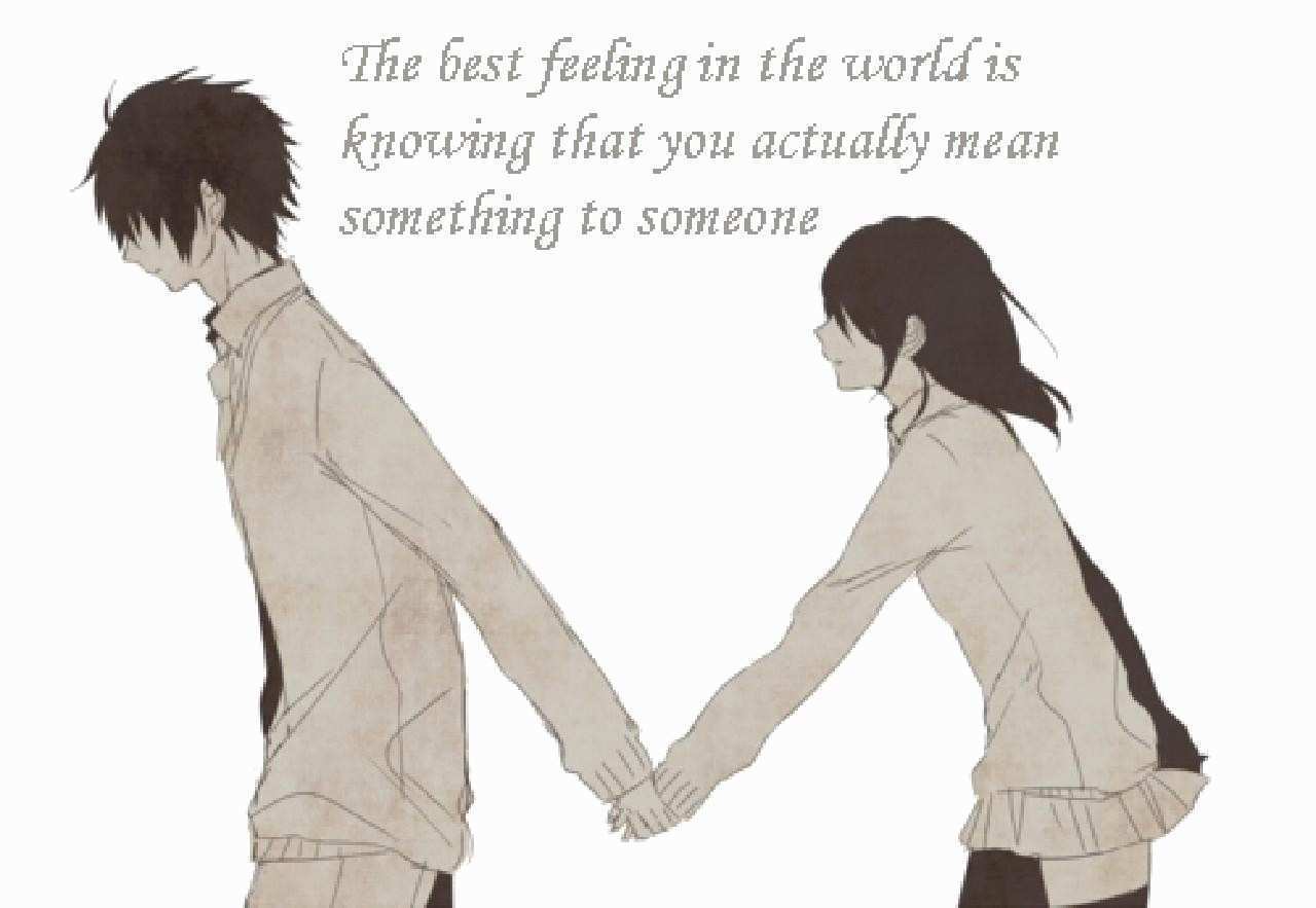 Anime Boy Carrying Girl Admirable Boy And Girl Anime - Anime Love Quotes For Him , HD Wallpaper & Backgrounds