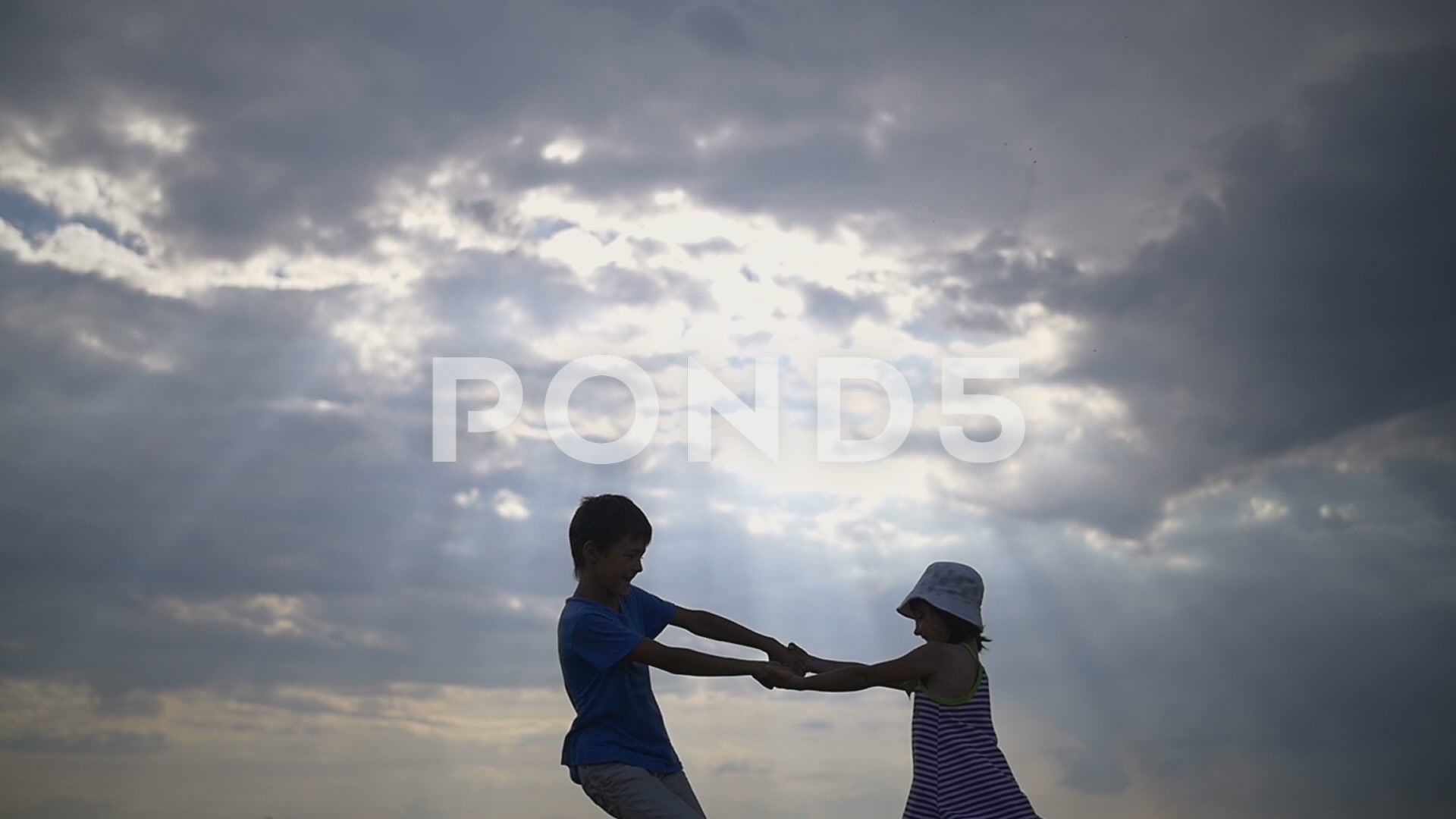 Boy With The Girl Circled Holding Hands On A Background - Kids Holding Hands , HD Wallpaper & Backgrounds