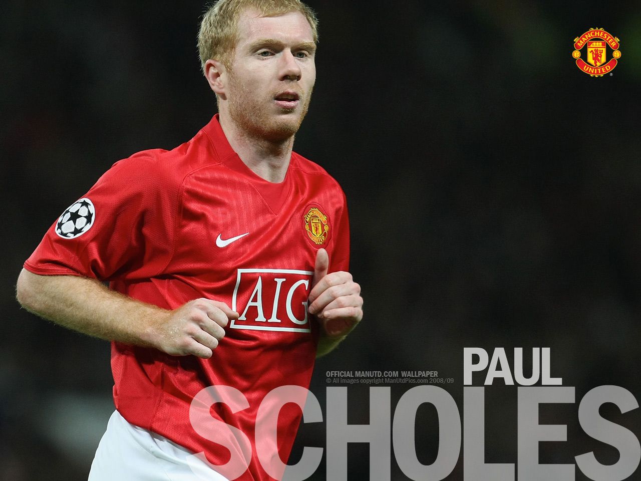 Scholes Wallpaper, Man United Wallpaper, United Scholes, - Manchester United Paul Scholes , HD Wallpaper & Backgrounds