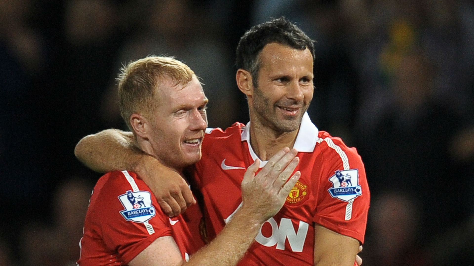 Ryan Giggs Manchester United - Paul Scholes And Ryan Giggs , HD Wallpaper & Backgrounds
