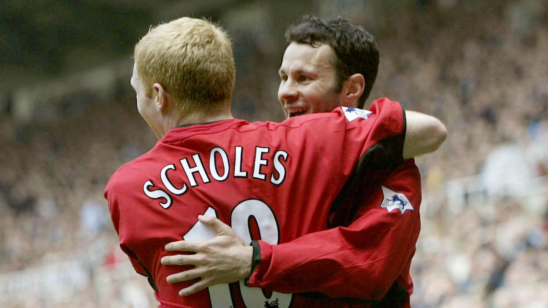 Manchester United Legends Paul Scholes And Ryan Giggs - Paul Scholes Ryan Giggs , HD Wallpaper & Backgrounds
