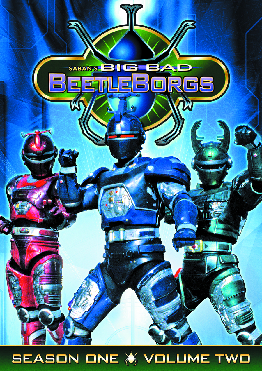 Big Bad Beetleborgs Dvd Sea 01 Vol - Big Bad Beetleborgs , HD Wallpaper & Backgrounds