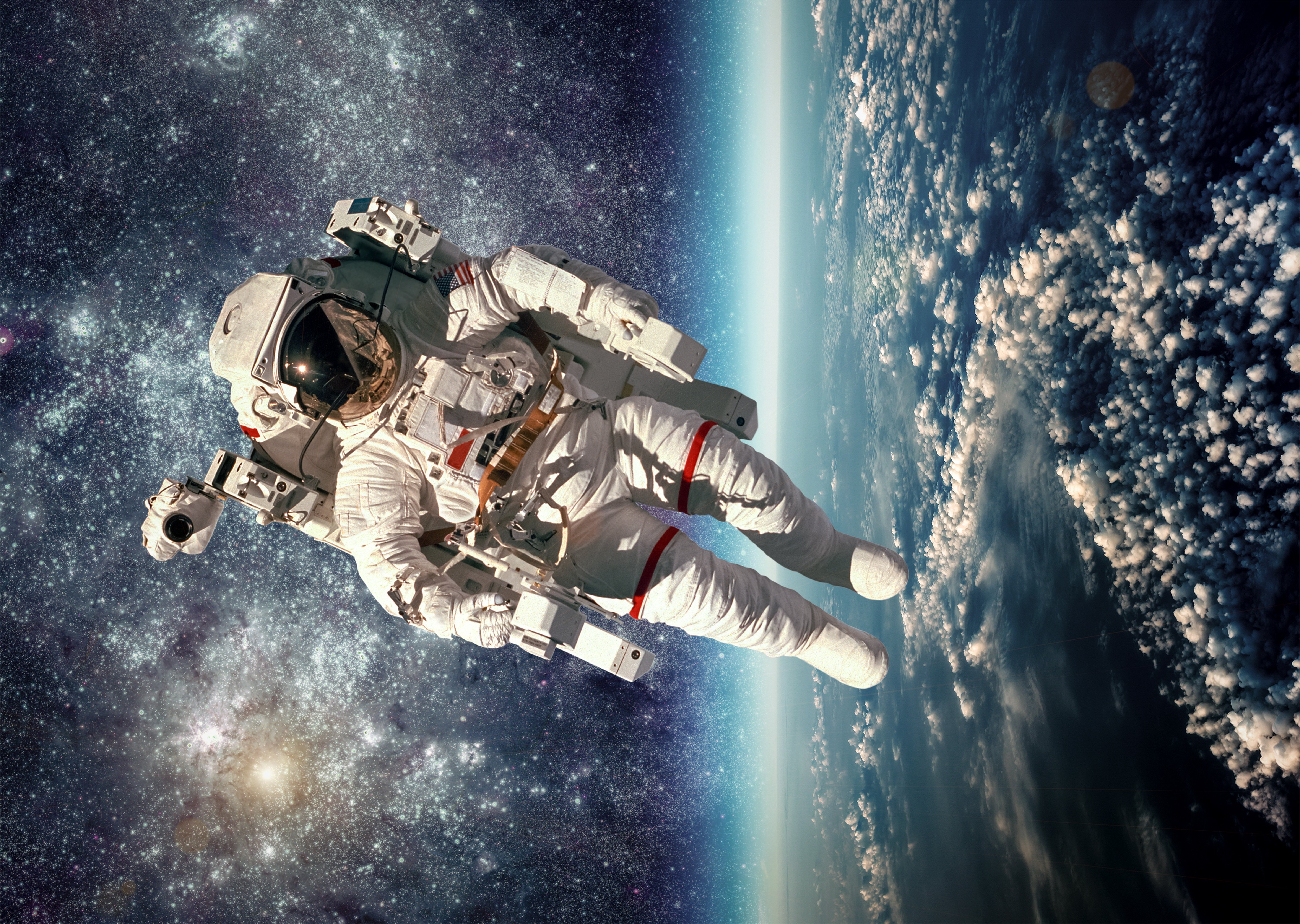 Astronaut Sci Fi Space Art Artwork Technics Spaceship - Fondos De Pantalla Hd Astronautas , HD Wallpaper & Backgrounds