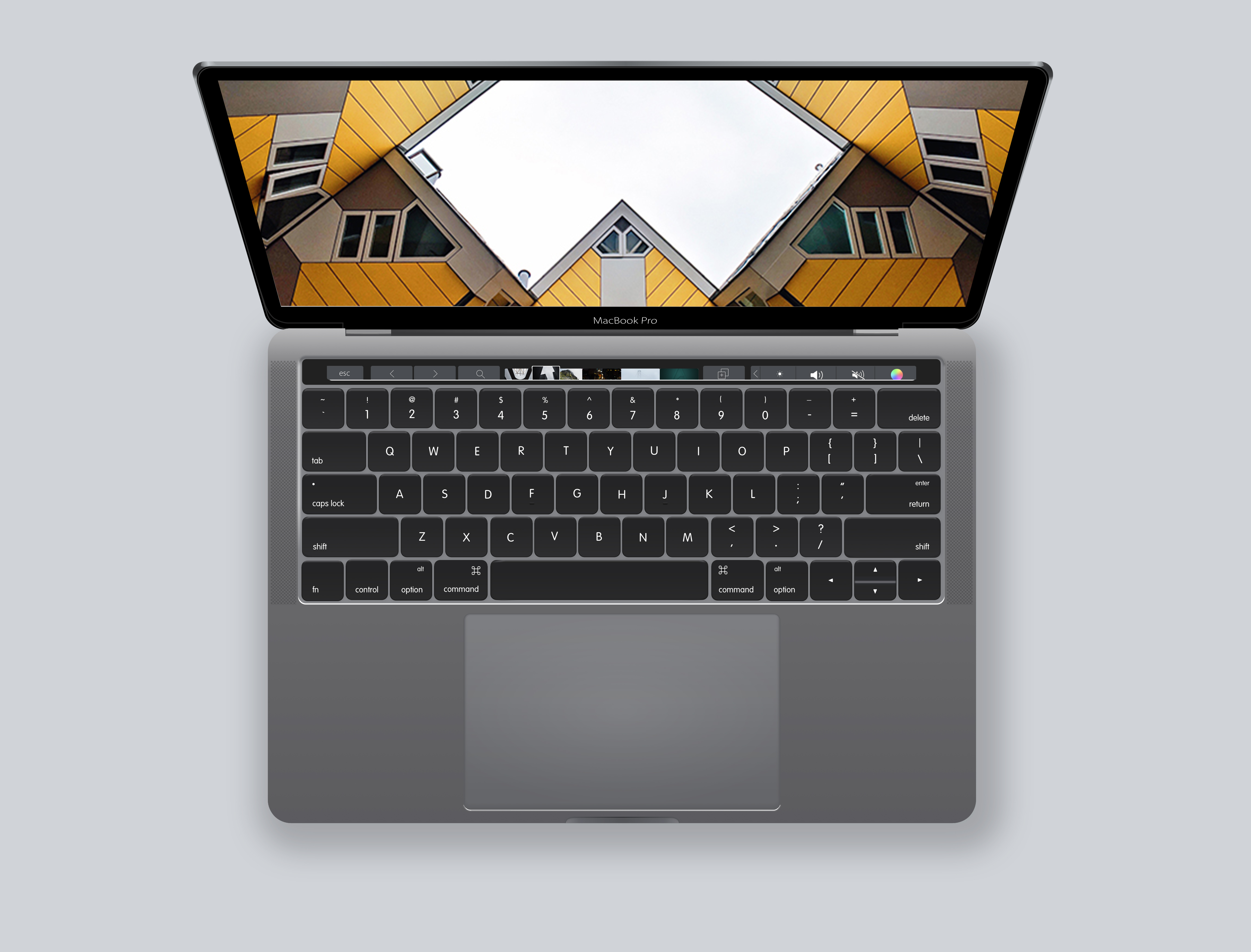 Macbook Pro 17 Touch Bar , HD Wallpaper & Backgrounds