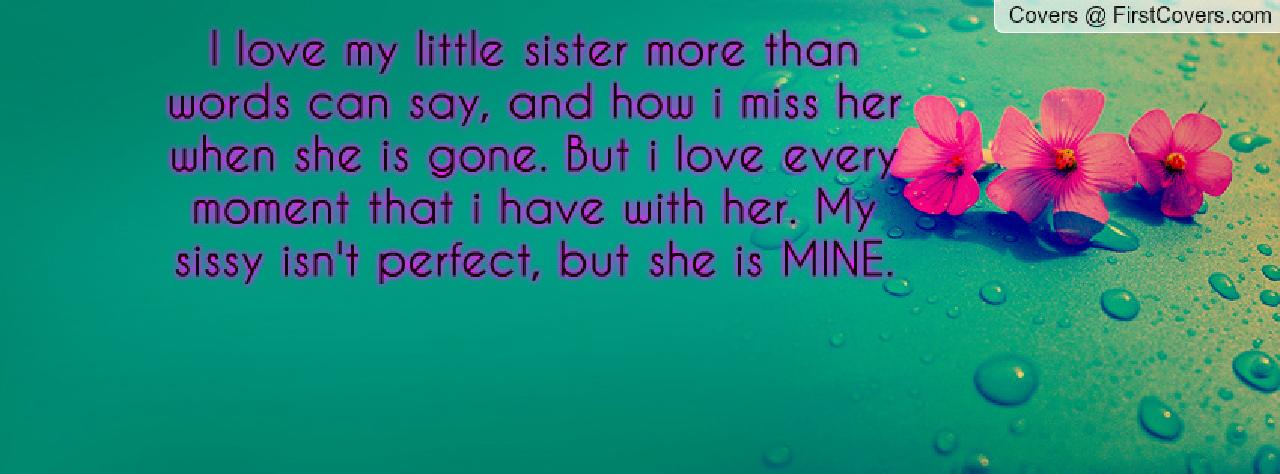 I Love My Little Sister Quote - You Re More Beautiful When You Smile , HD Wallpaper & Backgrounds