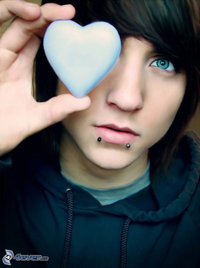 Cute Wallpapers For Boys Cute Emo Guys With Piercings - Alex Evans Emo , HD Wallpaper & Backgrounds