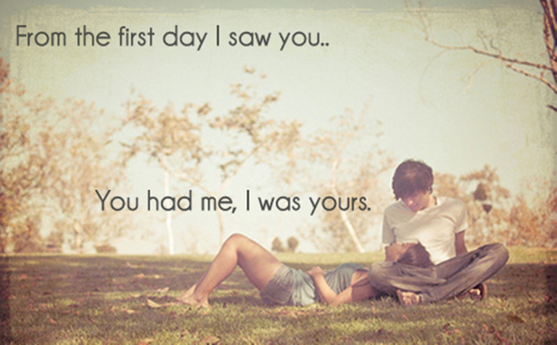 Cute Wallpapers For Facebook Profile Picture For Girls - First Day I Saw You Quotes , HD Wallpaper & Backgrounds