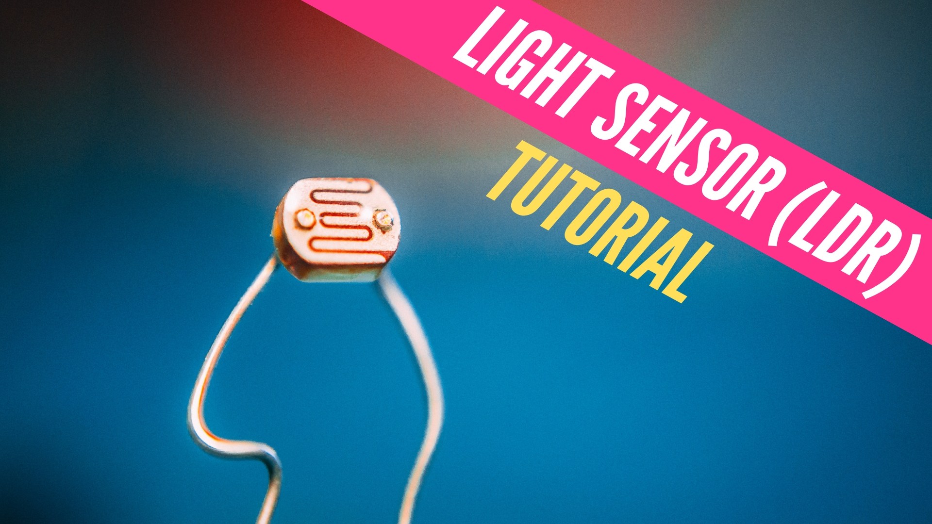 Light Dependent Resistor Tutorial Raspberry Pi & Arduino - Graphic Design , HD Wallpaper & Backgrounds