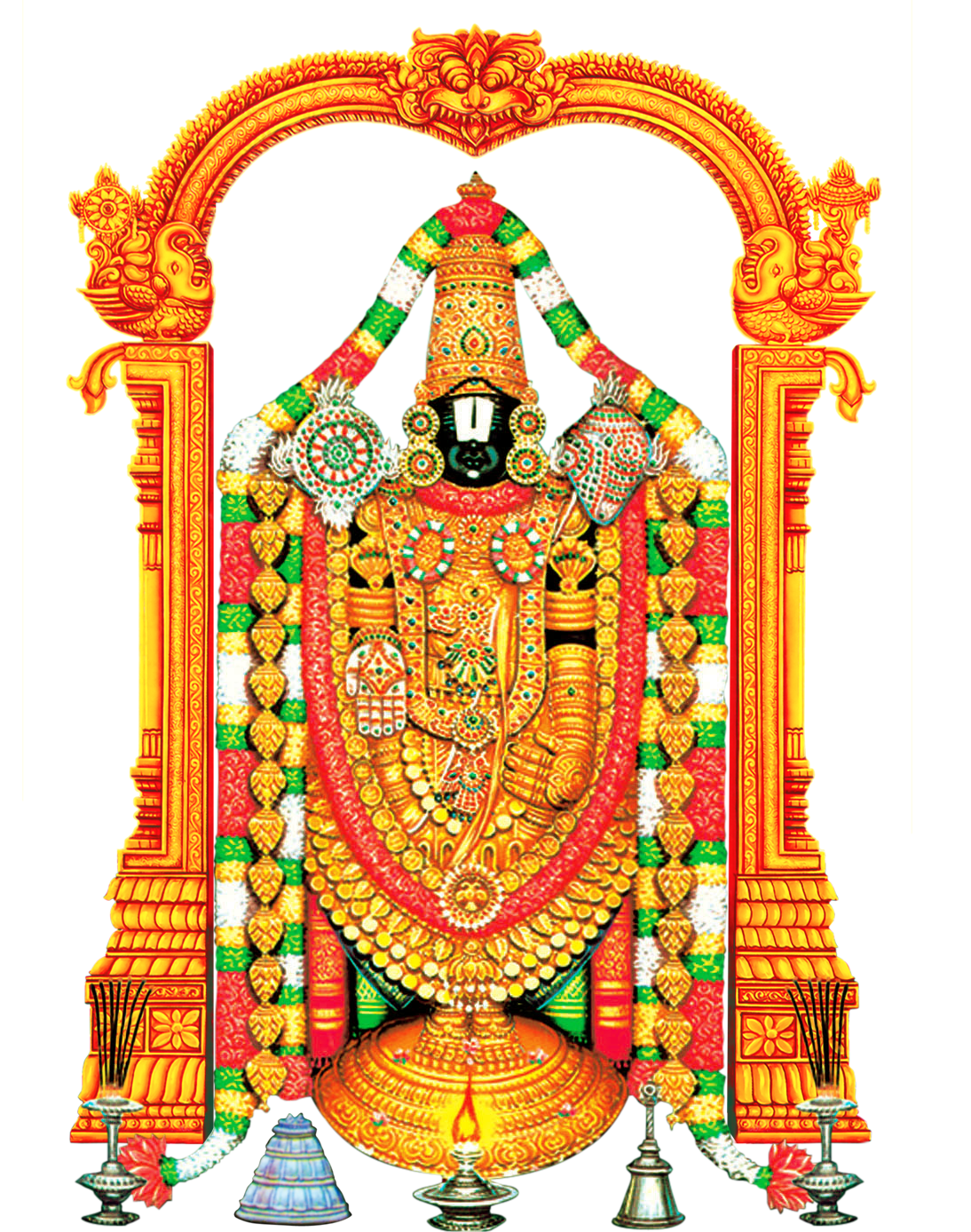 God Karuppasamy - Venkateswara Swamy Photo Download , HD Wallpaper & Backgrounds