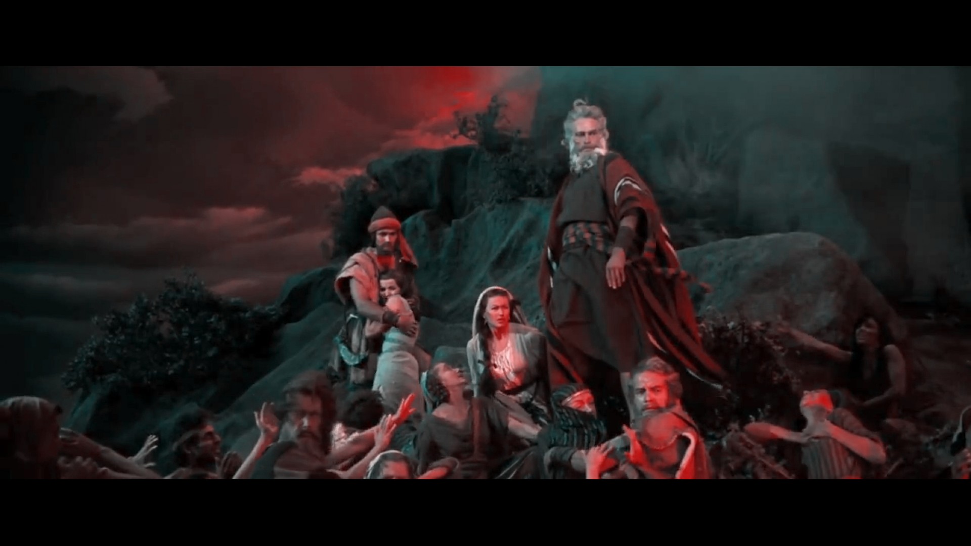 Full Hd Technicolor Charlton Heston As Moses In The - Ten Commandments Charlton Heston Hd , HD Wallpaper & Backgrounds