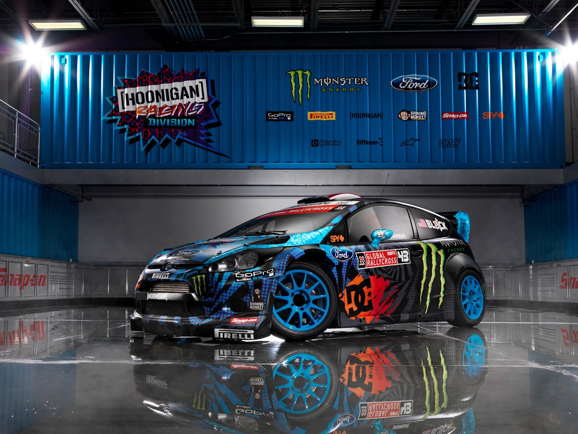 Ken Block Ford Fiesta 2013 , HD Wallpaper & Backgrounds