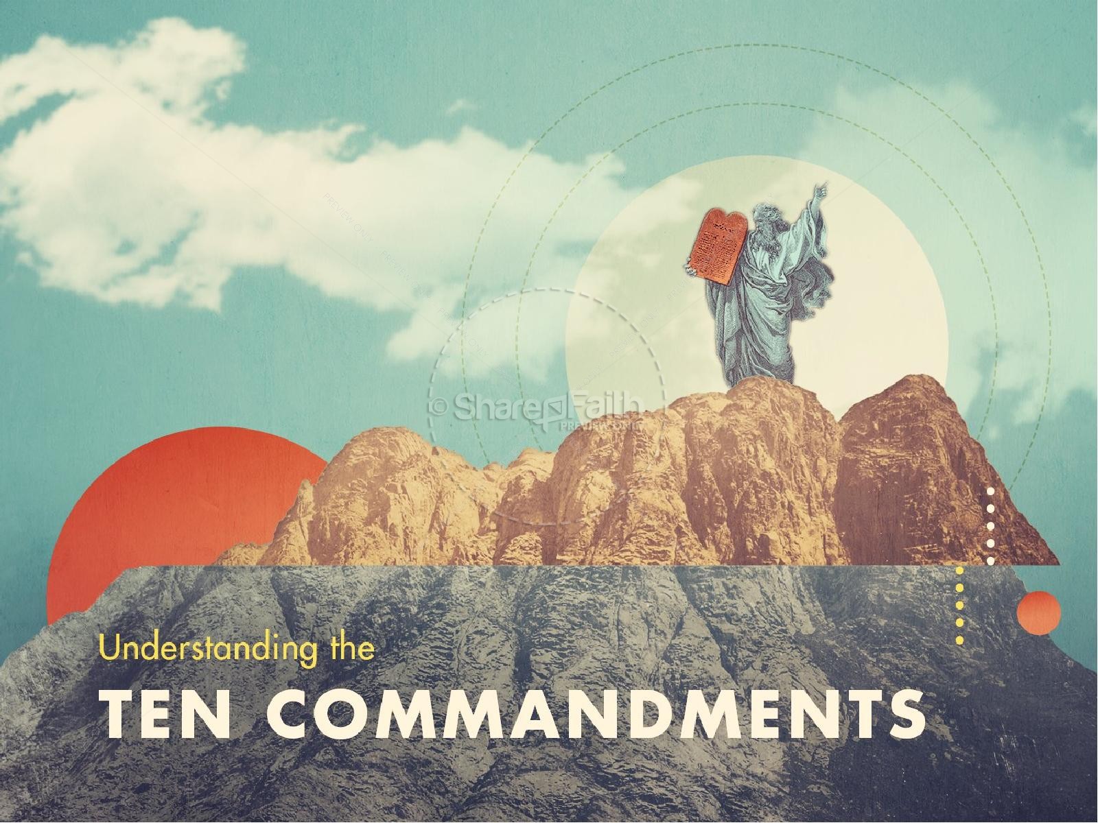 Understanding The Ten Commandments Ministry Powerpoint - Free Ten Commandments Powerpoint , HD Wallpaper & Backgrounds