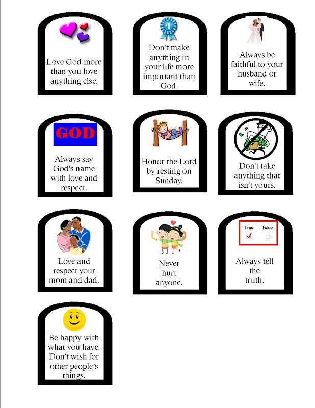 Get Free High Quality Hd Wallpapers Ten Commandments - Ten Commandments Crafts For Kids , HD Wallpaper & Backgrounds
