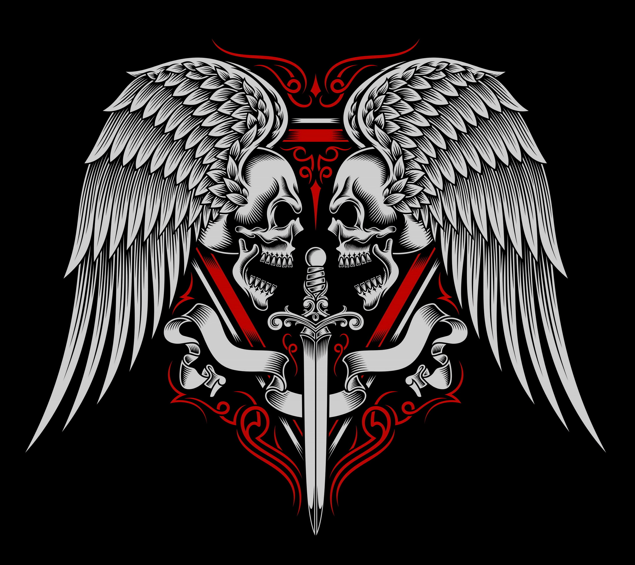 Fond D Ecrans Smarphone Portable Hd Wallpaper Ecran Skull Tattoo 5229 Hd Wallpaper Backgrounds Download