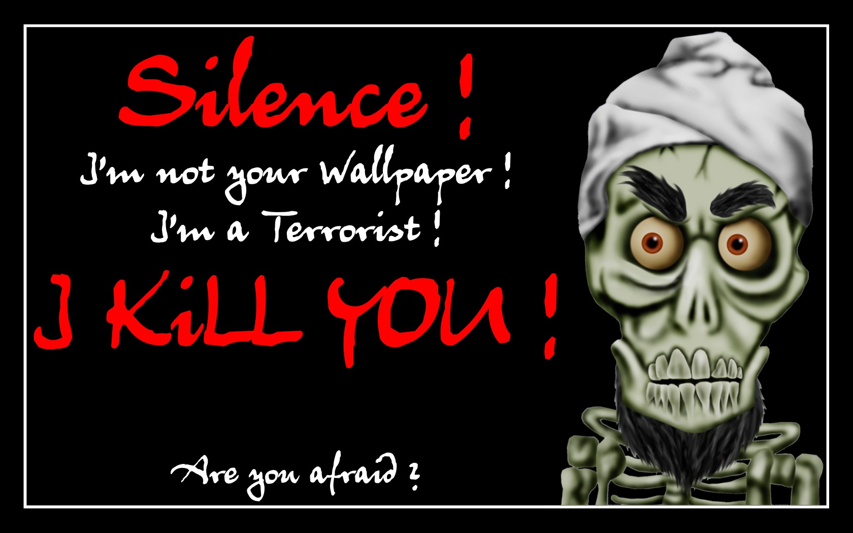 Ahmad The Dead Terrorist, I Kill You - Achmed The Dead Terrorist 2016 , HD Wallpaper & Backgrounds