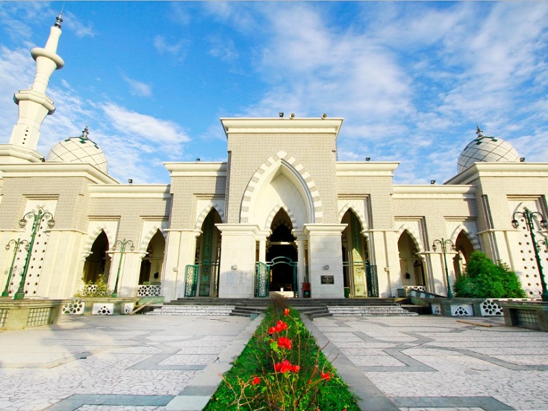 Masjid Raya Makassar, Makassar - Warna Cat Masjid Yg Bagus , HD Wallpaper & Backgrounds