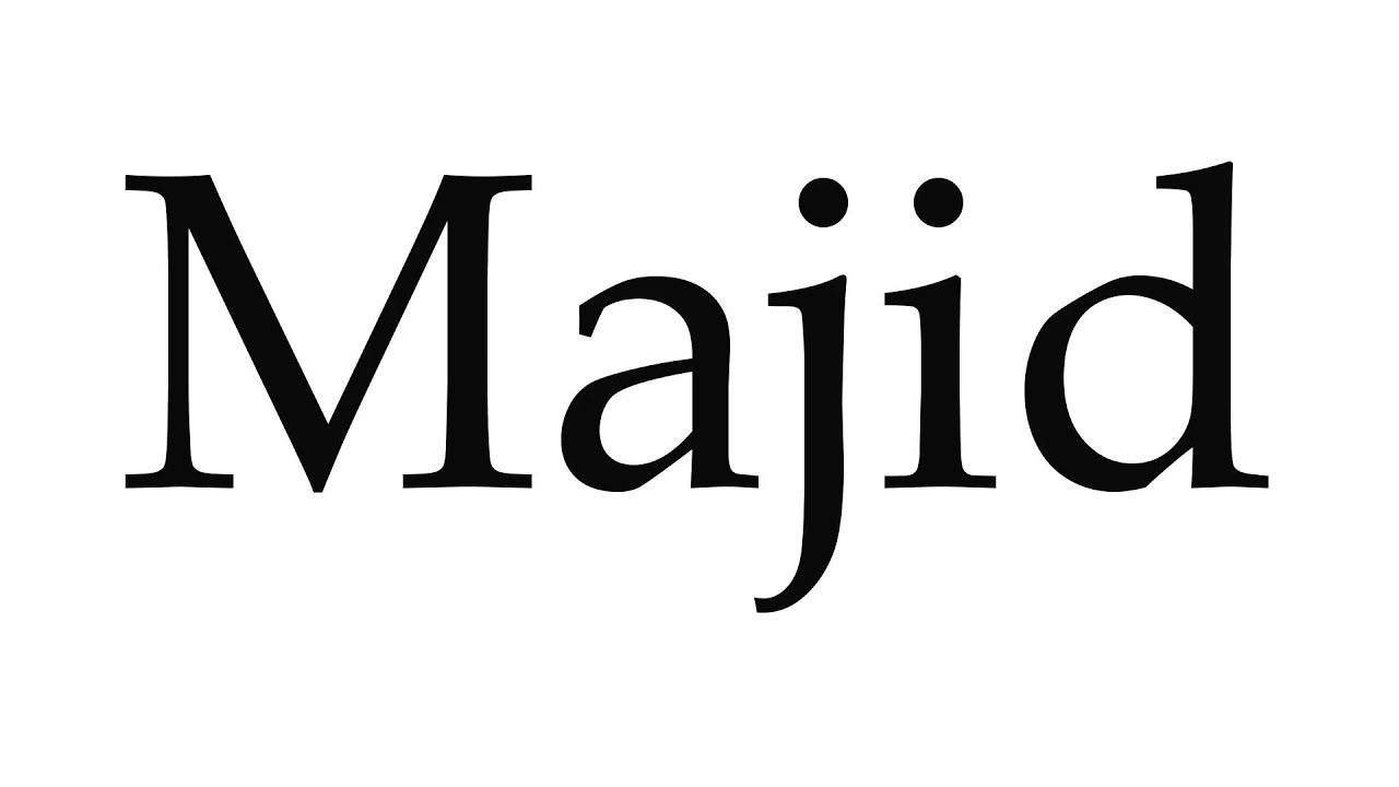 How To Pronounce Majid - Majid Name , HD Wallpaper & Backgrounds