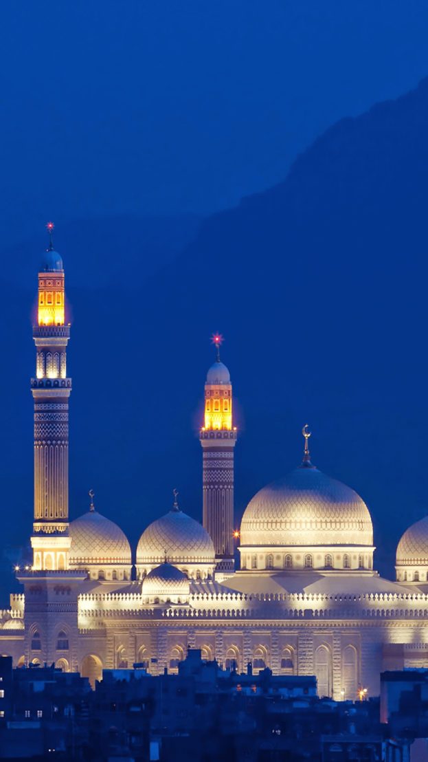 بالصور خلفيات اسلامية عالية الدقة للايفون 6 بلس الجديد - Saleh Mosque , HD Wallpaper & Backgrounds