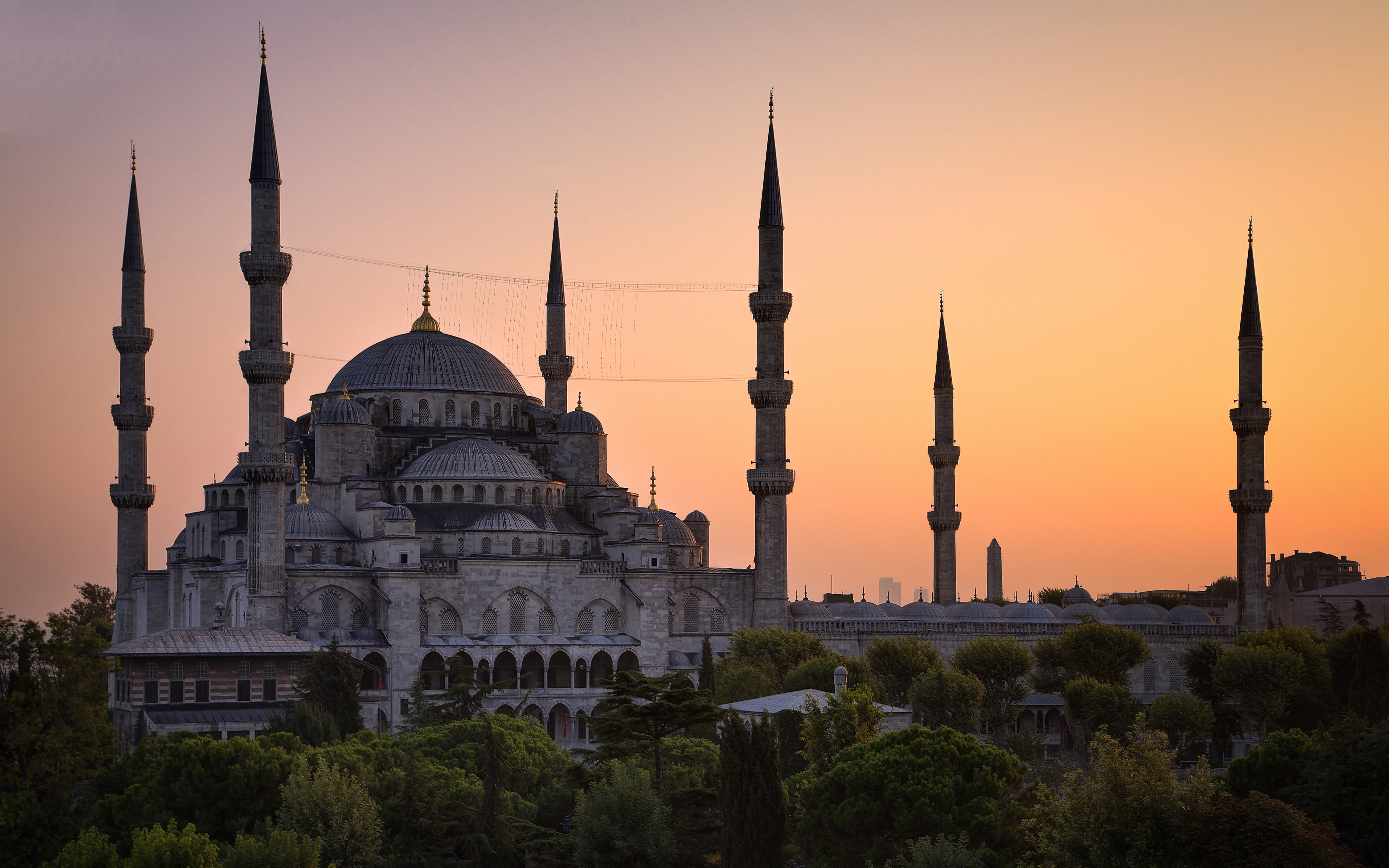 Sultan Ahmet Camii - Sultan Ahmed Mosque , HD Wallpaper & Backgrounds