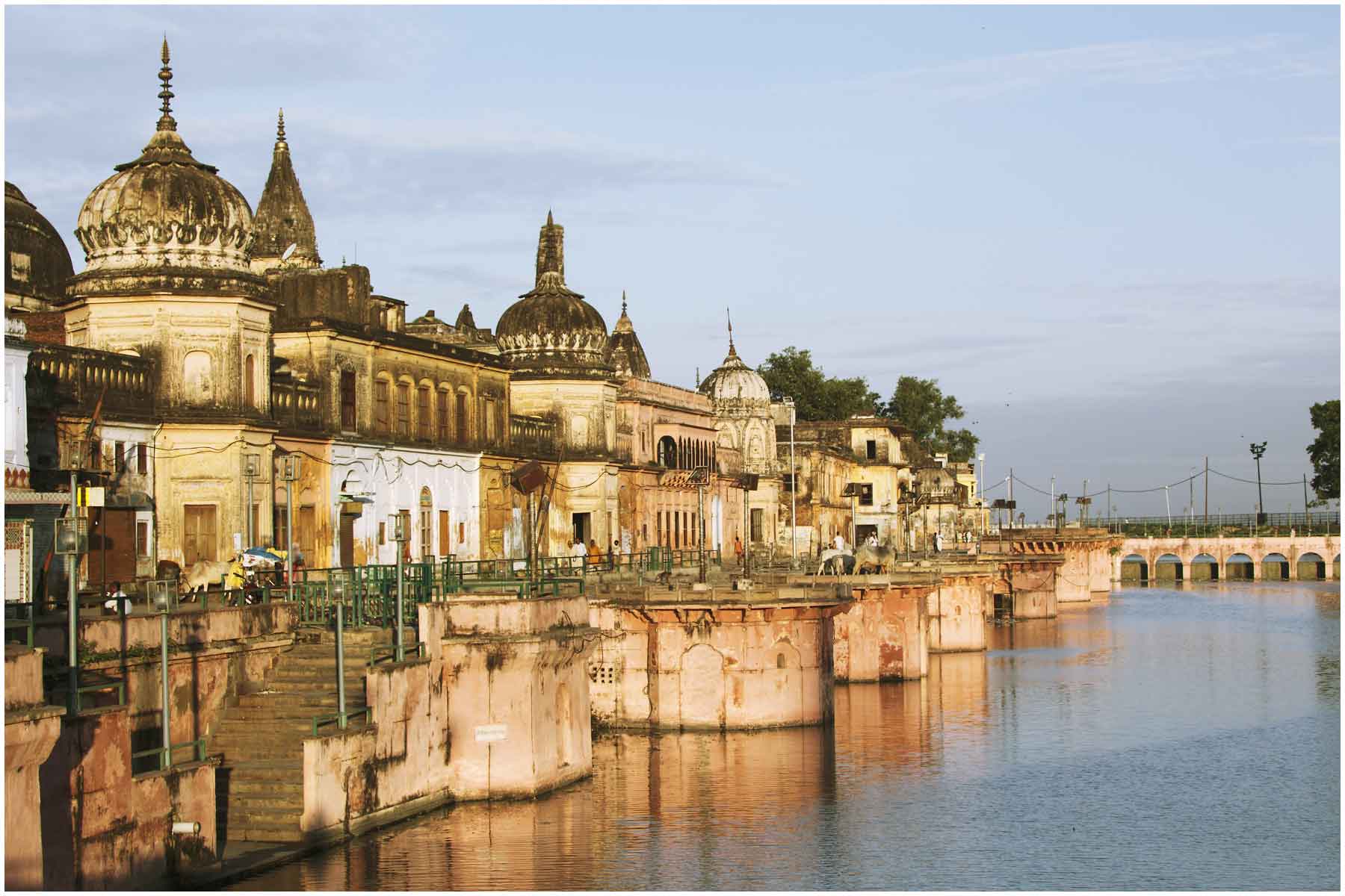 Ram Paidi Ghat, Ayodhya - Ayodhya India , HD Wallpaper & Backgrounds