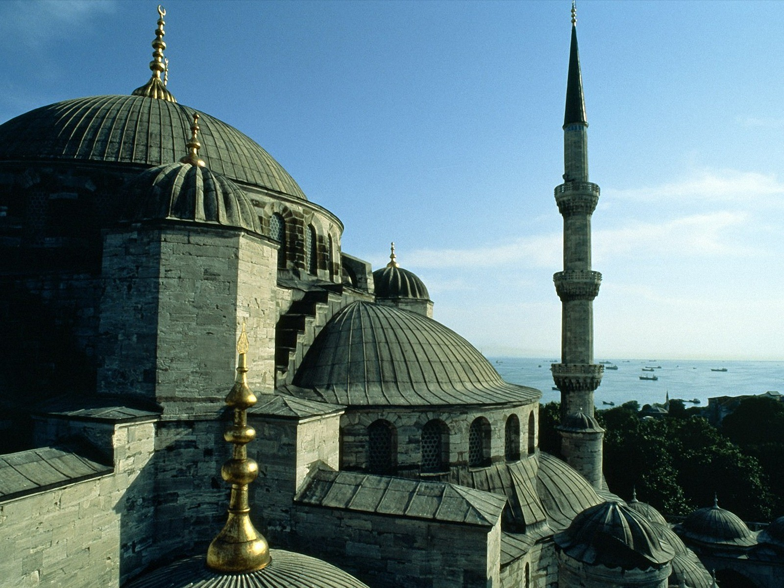 Sultan Ahmed Mosque, Istanbul, Turkey - Dome , HD Wallpaper & Backgrounds
