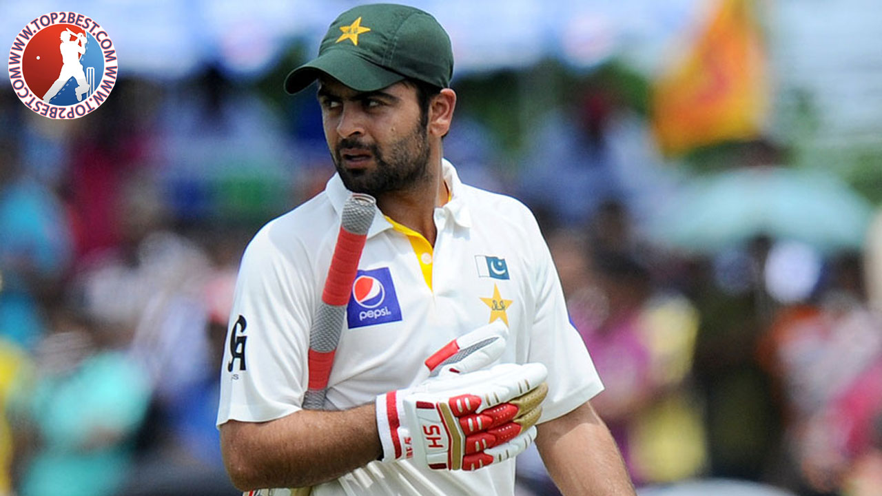 Pakistani Cricket Players Biography Wallpapers - Ahmed Shehzad Test , HD Wallpaper & Backgrounds