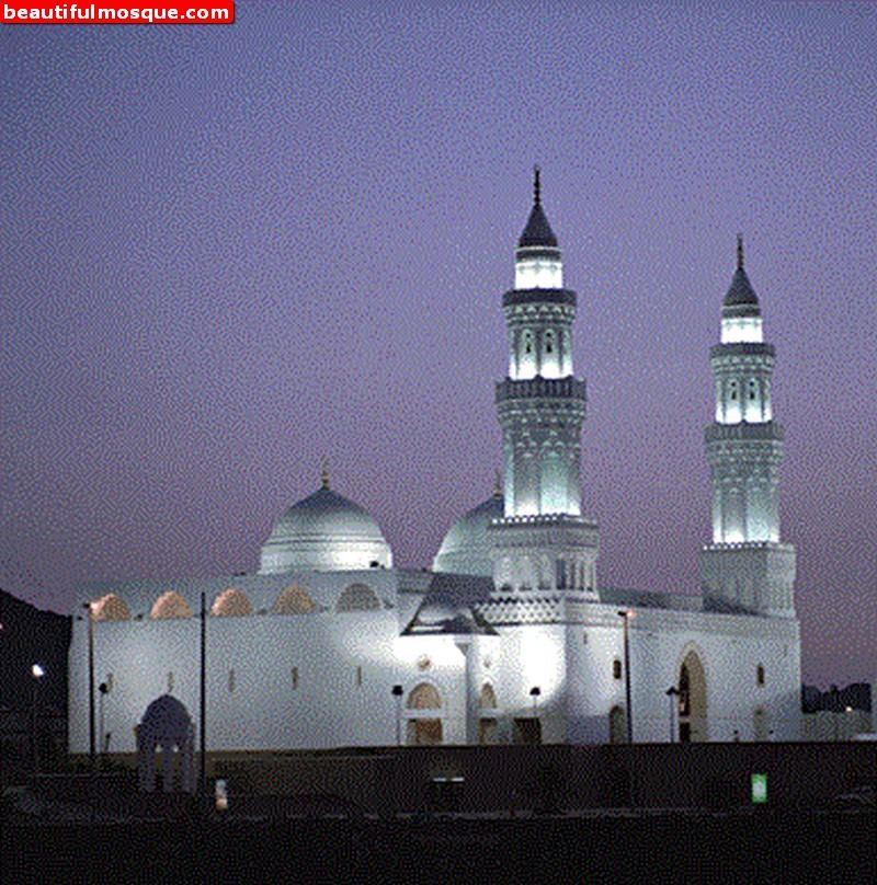 Masjid Al-quba - Gifs Prophet Muhammad's Mosque , HD Wallpaper & Backgrounds