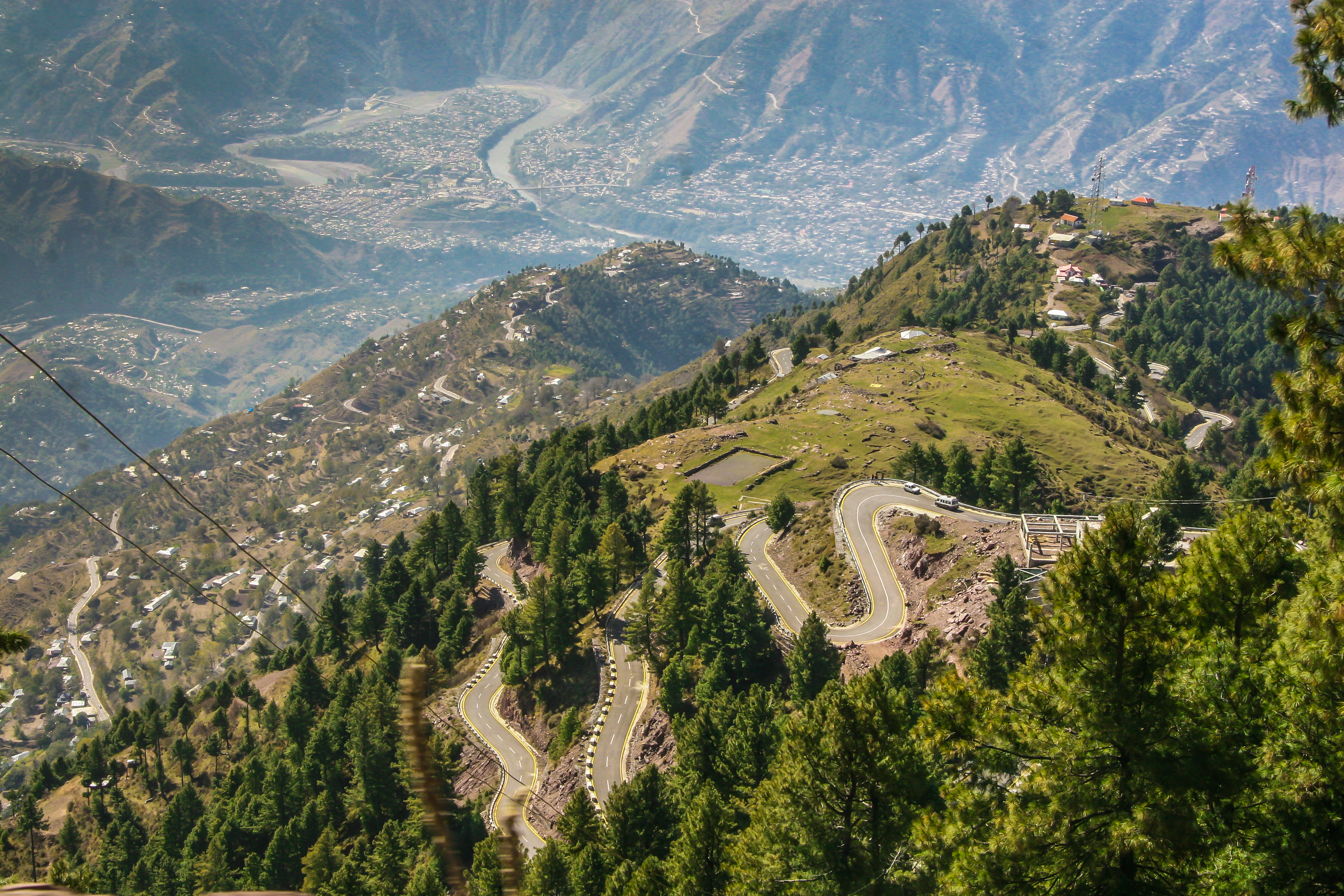 Pakistan, Nature, Road, Mountain, Kashmir Wallpaper - Aerial Photography , HD Wallpaper & Backgrounds