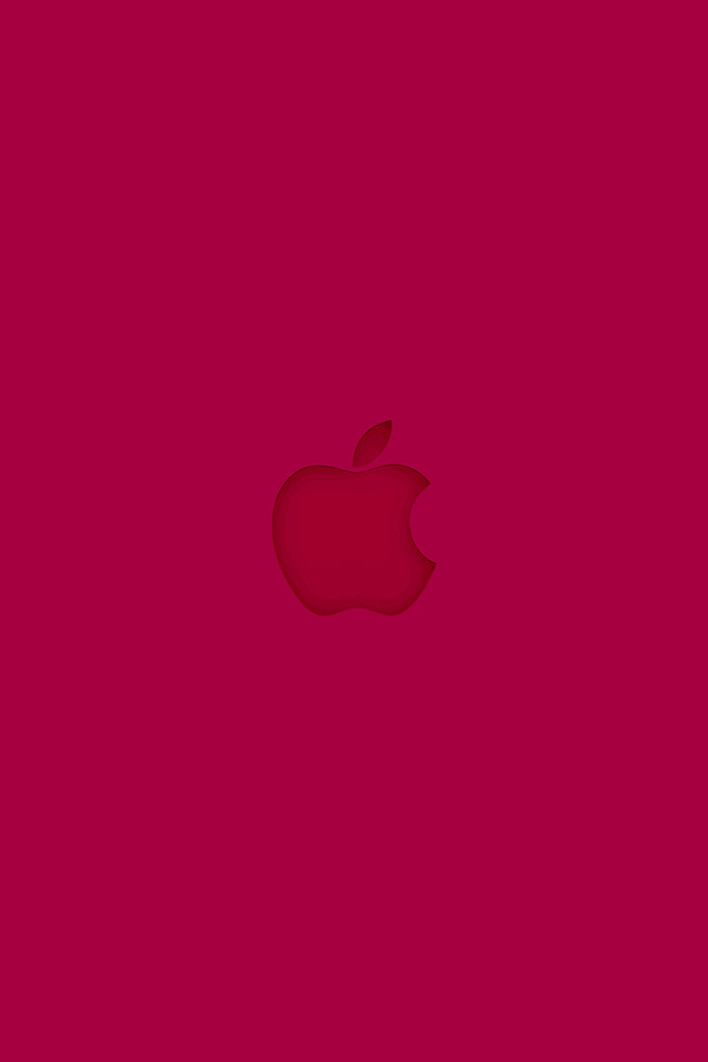 Normal - Red Apple Iphone , HD Wallpaper & Backgrounds