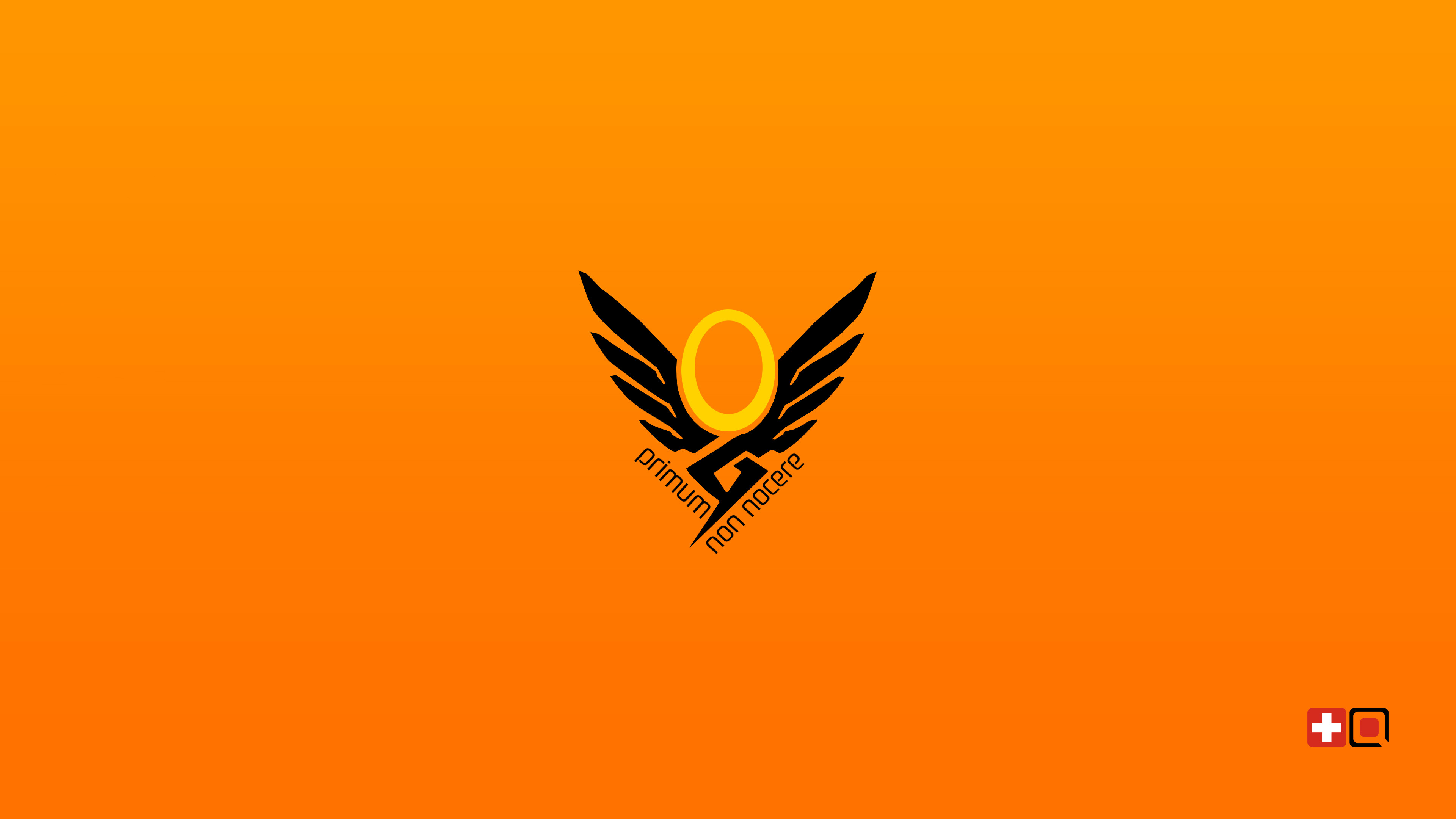 Simpsons Wallpaper 3 Collection Of Wallpapers Uploaded - Overwatch Mercy  Logo (#839307) - HD Wallpaper \u0026 Backgrounds Download, image size:3840x2160