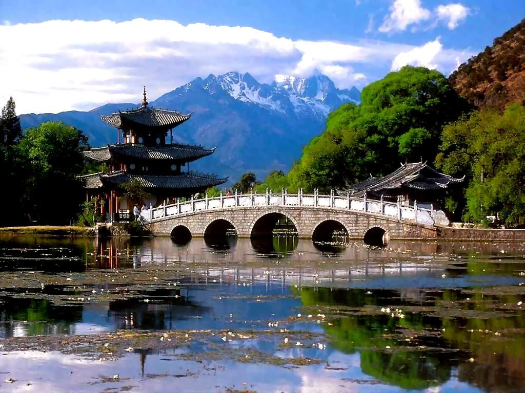 Landscape China Wallpaper - Black Dragon Pool , HD Wallpaper & Backgrounds