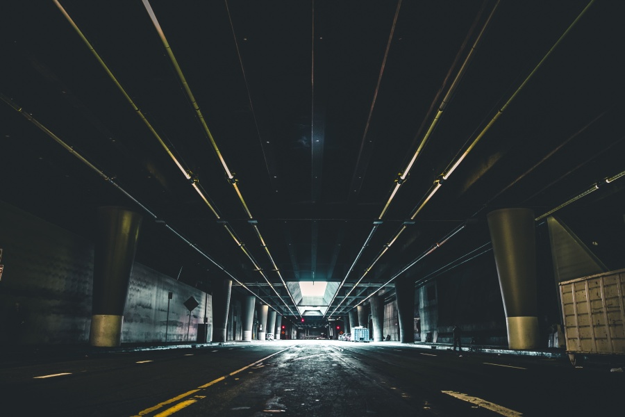 Tunnel, Dark, Urban, Architecture, Bridge, Building, - Architecture , HD Wallpaper & Backgrounds