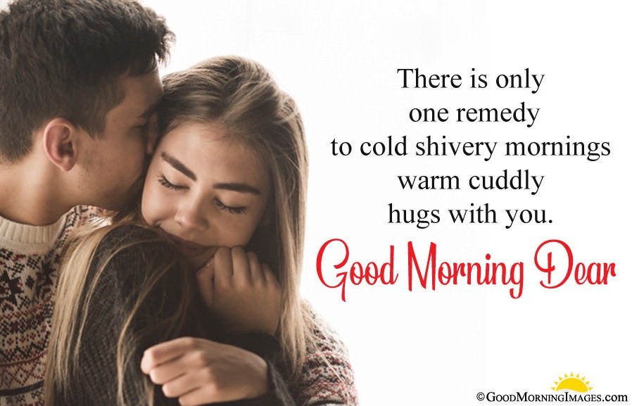 Sweet Good Morning Wishes For Girlfriend With Hd Couple - Hug , HD Wallpaper & Backgrounds