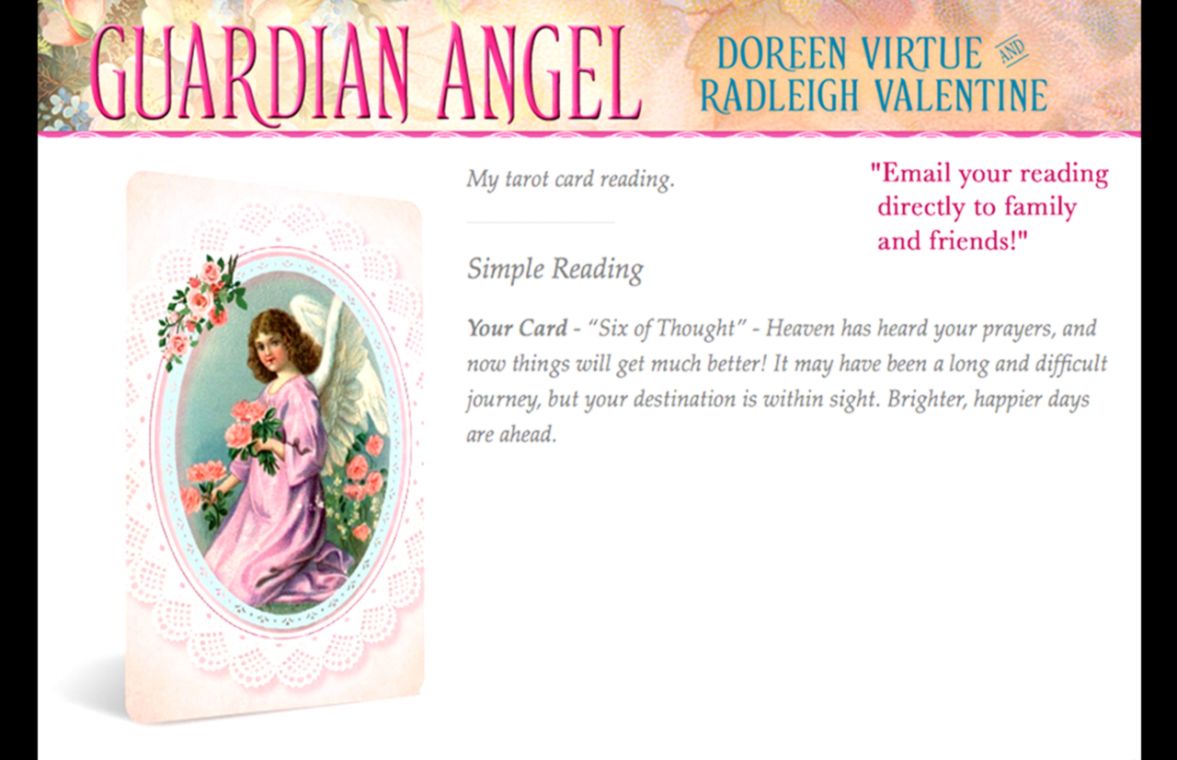 Guardian Angel Tarot Cards App Ranking And Store Data - Angel , HD Wallpaper & Backgrounds